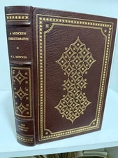 Franklin Library  Mencken A Chrestomathy - H. L. Mencken American Literature