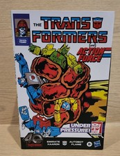 HASBRO TRANSFORMERS GENERATIONS COMIC EDITION AUTOBOT FLAME & EMIRATE XAARON NIB