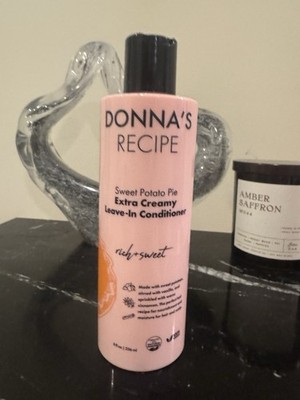 Donna's Recipe Sweet Potato Pie Extra Creamy Leave In Conditioner, 8 oz