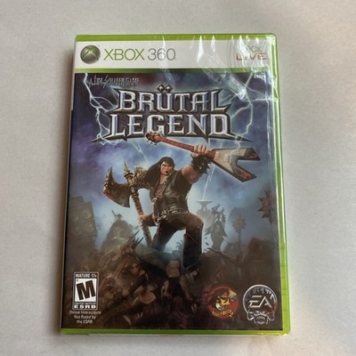 2009 Brutal Legend Microsoft Xbox 360 Jack Black Brand New Sealed