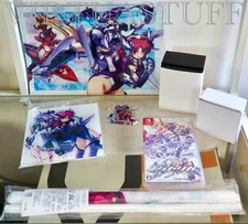 Trigger Heart Exelica Ebten Kadokawa DX Pack 3D Crystal Set, Switch Japan Market