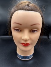 Manichino Testa Marianna Miss Kim 14102 Cosmetologia Capelli Corti Cuoio Capelluto Marrone Usato