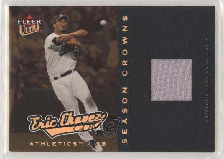2005 Fleer Ultra Season Crowns Memorabilia 339/399 Eric Chavez #121 0l2