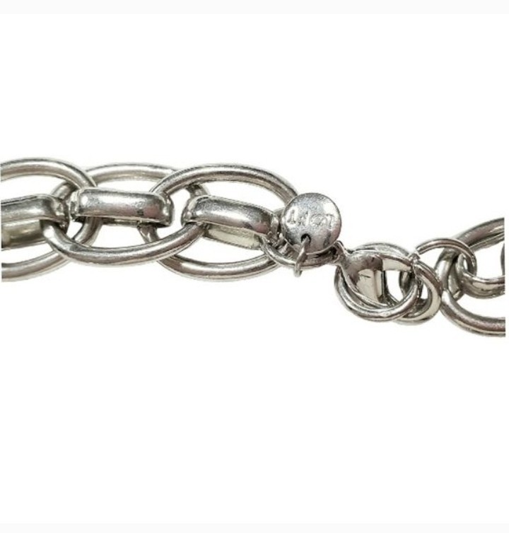 LOFT Chunky Double Link Chain Interlocking Links … - image 6