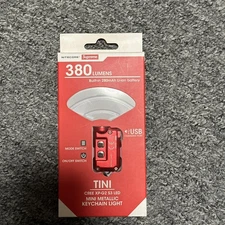 Authentic SUPREME NITECORE TINI KEYCHAIN 380 LUMENS LIGHT FW19 BRAND NEW