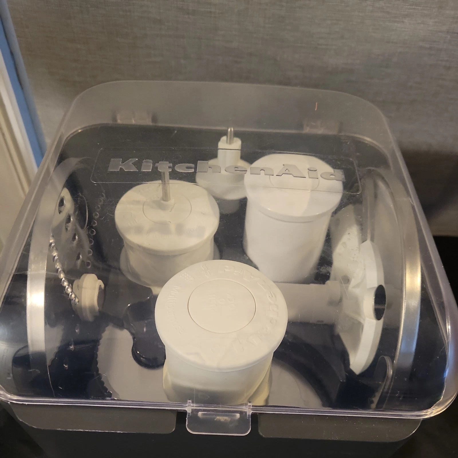 KitchenAid KFP1133QG Food Processor Attachments Storage Box Blades Accessories
Opens in a new window