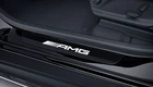 Mercedes AMG 2pcs GLC Illuminated Door Sill Exchangeable Covers A2056862200 NEW