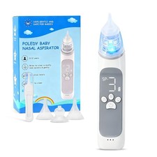 Electric Nasal Aspirator for Baby,Waterproof Nose Sucker for Toddlers, Nose C...