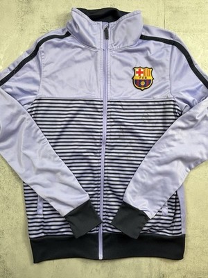 FC Barcelona Trainingsjacke gestreift lila S