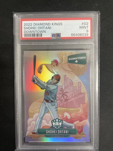 2022 Panini Diamond Kings Downtown Baseball Shohei Ohtani #D2 PSA 9