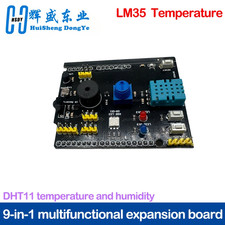 9 in 1 Sensor Board Multifunction Expansion Board DHT11 LM35 Temperature Humidit