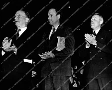 crp-67422 1940's Sen Burton K Wheeler, Charles Lindbergh, John Cudahy at some ev