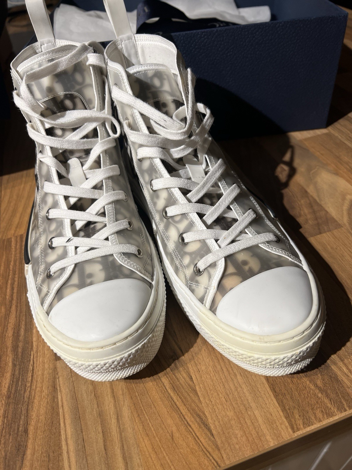 Dior B23 Men’s High-Top Sneakers / Trainers, UK 8 (RRP £890) image 5