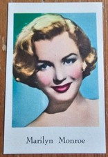 1950s Dutch/Belgium Gum/Candy Marilyn Monroe Card Unused Rare!!