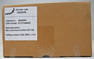 Zehnder | ComfoAir Q / CV Q / Q A  Hauptplatine-Steuerplatine | CAQ_SERV_1.11.0