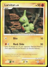 Larvitar 63/100 Common Stormfront MP Pokemon