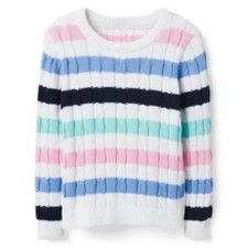 Janie and Jack Pastel Stripe Knit Sweater