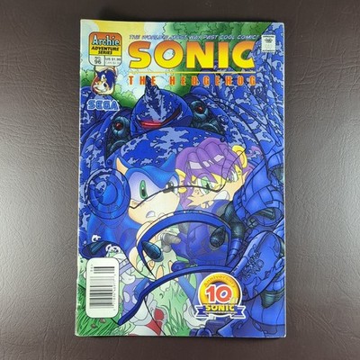 Sonic The Hedgehog #96 - Archie Comics - HTF Newsstand UPC - We Combine Shipping