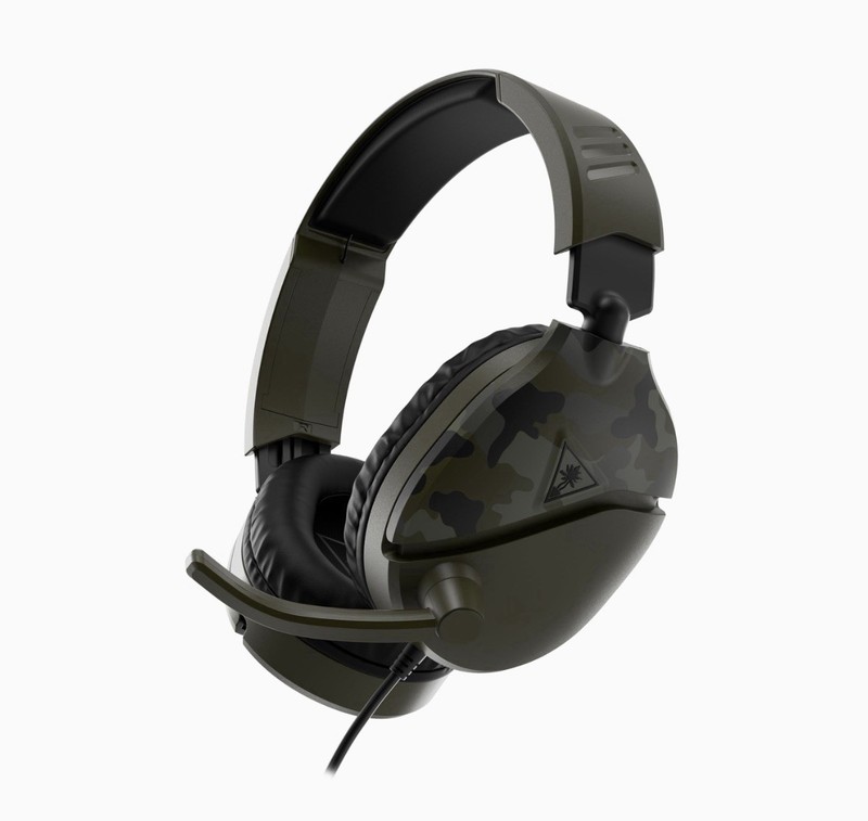 Turtle Beach Recon 70 Camo Green Wired Multiplatform Gaming Headset