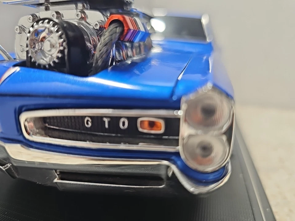 Vntg 2002 Muscle Machines 1966 Pontiac GTO Limited To 5,800 1:18 Diecast NO BOX - Image 2 of 4