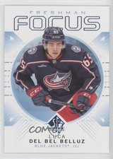 2024-25 SP Authentic Freshman Focus Blue Luca Del Bel Belluz #40 1nz8
