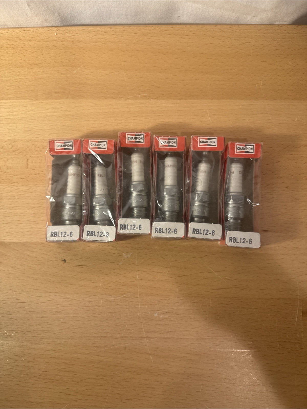 Champion Spark Plug RBL 12-6 New 6 In The Set