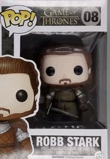 Funko Pop! Figura Vinilo Juego de Tronos Robb Stark #91 con Espada