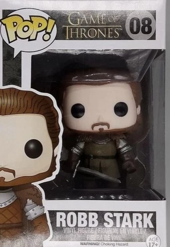 Funko Pop! Vinyl Game of Thrones Robb Stark #08  Figure with Sword