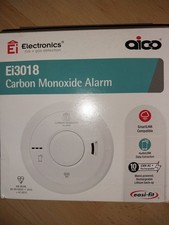 Aico Carbon Monoxide Alarm Ei3018 Detector New Expires On Sep 2031.