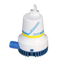 Seachoice 2000 GPH Submersible Bilge Pump Marine Boat Equipment