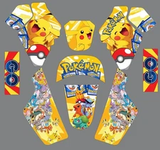 Graphics for a Yamaha PW50 PW 50 pokemon Decals stickers