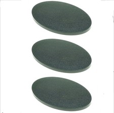 Lot Of 3  90x52mm Oval Bases, 90mm x 52mm, For Warhammer 40k  AoS, 52x90mm