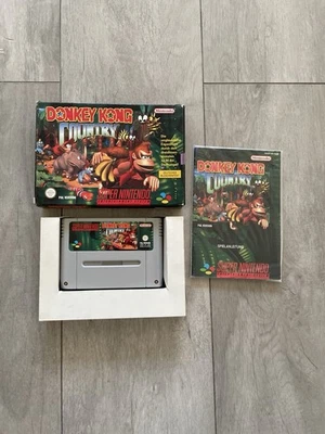 Donkey Kong Country - NOE - Super Nintendo SNES complet - Photo 1/4