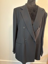 Jones New York Women Blazer 14 Black NWOT Long Professional Office Career