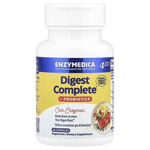 Digest Complete® + Probiotics, 30 Capsules