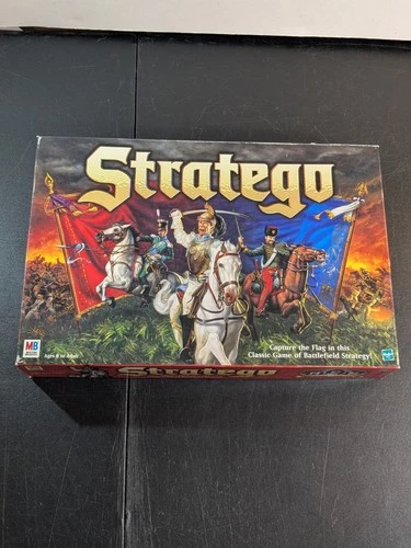 STRATEGO Board Game 1999 Vintage by Milton Bradley 100% COMPLETE All Pieces