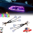 RGBW Multicolor LED Headlight Circuit Board Ambient Lights For 15+ Dodge Charger