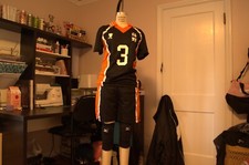 ¡¡Haikyuu!! Uniforme de Voleibol Asahi Asiático Talla Grande con Rodilleras