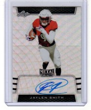 JAYLEN SMITH 2019 Leaf Metal Draft PRISMATIC WAVE AUTOGRAPH #BA-JS2
