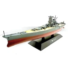 Japanese Battleship Yamato Diecast  1/1100 Eaglemoss 9 1/4" with Booklet