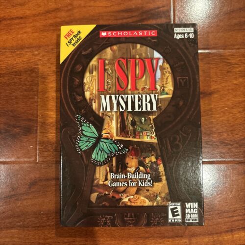 BRAND NEW I Spy Mystery PC Mac CD w/Case Manual Box NIB FREE SHIPPING