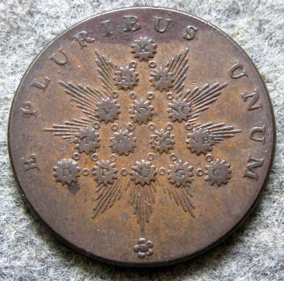 Great Britain ND 1792 - 1794 Lancashire Lancaster token KENTUCKY JOINS the UNION - Image 2 of 4