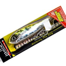 MOLIX WTD 110 Topwater Walking Rattle Lure 4.25" 1oz - MX METALLIC PURPLE
