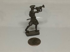 Vintage Collectable 18th Century Toy Soldier Bugler Lead Figure