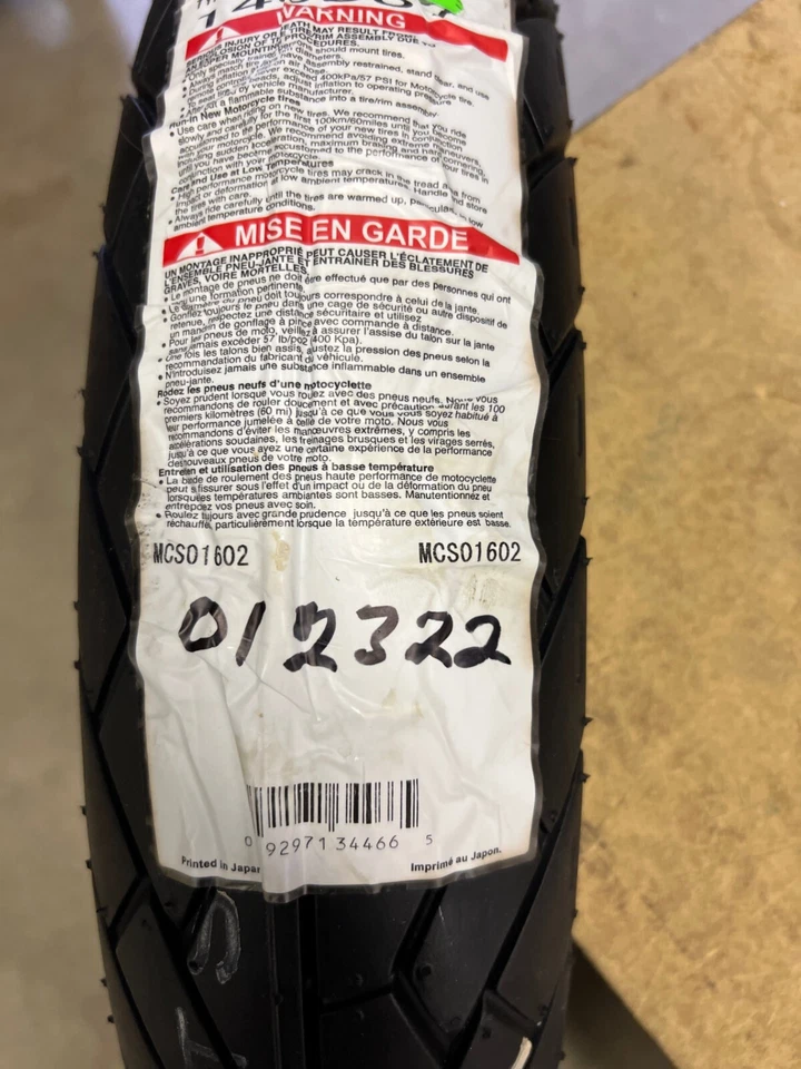 Bridgestone Original Equipment ST1100 Honda Front Tire 110/80V-18 TL - Image 4 of 4