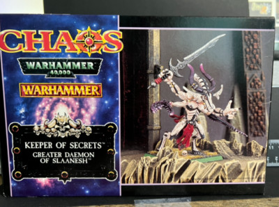 KEEPER OF SECRETS GAMES WORKSHOP WARHAMMER FANTASY 40K SEALED PERFECT 97