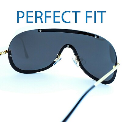 XXL OVERSIZE Enorme Grande MASCHERA SCUDO Mezza Faccia Owen - Foto 14