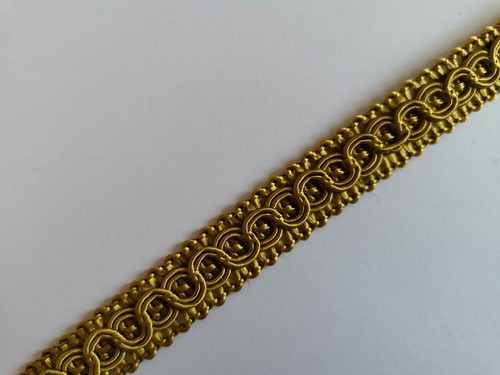 13mm SILKY CHAIN BRAID Gimp Trim Upholstery Furnishing DISCOUNTS for 5m/10m/50m - Picture 21 of 21