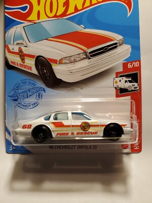 Hot Wheels - 2021 HW Rescue 6/10 '96 Chevrolet Impala SS 227/250 X
