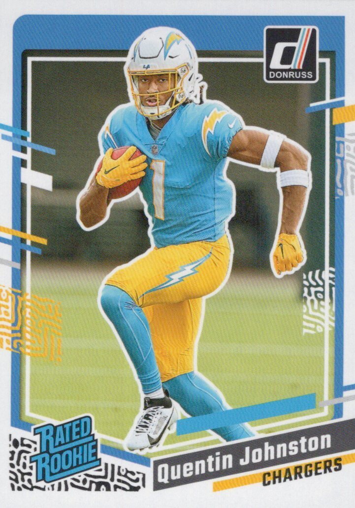 2023 Donruss #353 Quentin Johnston - Los Angeles Chargers